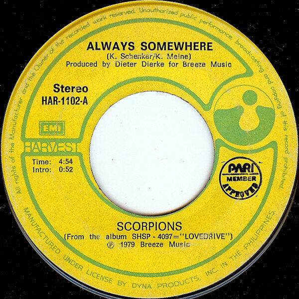 Scorpions - Always Somewhere