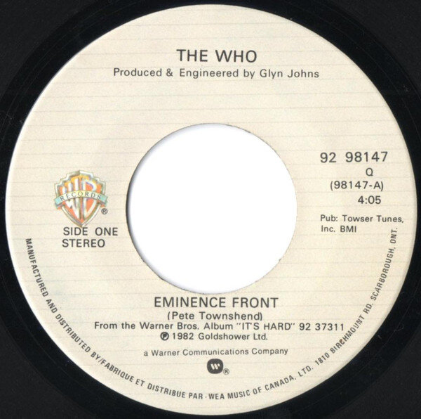 The Who - Eminence Front