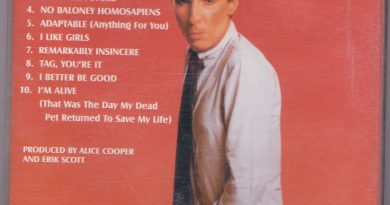 Alice Cooper - No Baloney Homosapiens