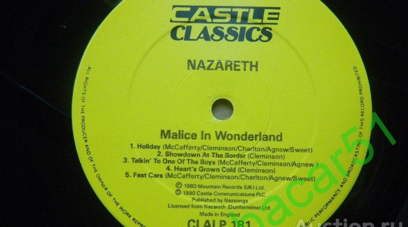 Nazareth - Fast Cars