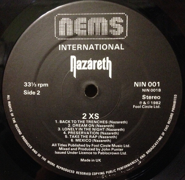 Nazareth - Lonely In the Night