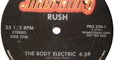 Rush - The Body Electric