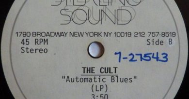 The Cult - Automatic Blues