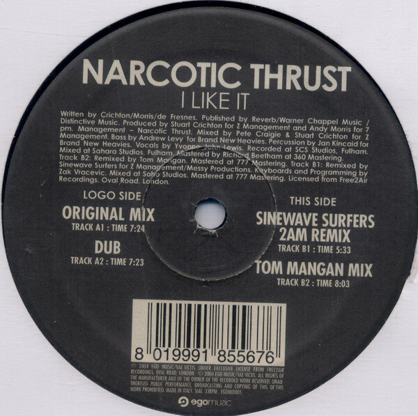 Narcotic Thrust - I Like It