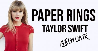 Taylor Swift - Paper Rings