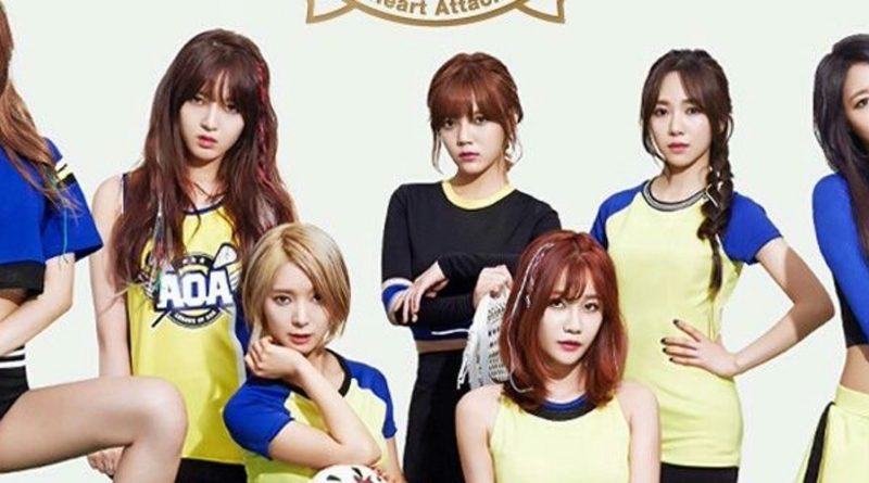 AOA - Still Falls The Rain Japanese Version