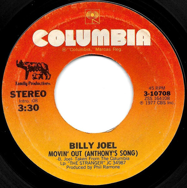 Billy Joel - Movin' Out (Anthony's Song)