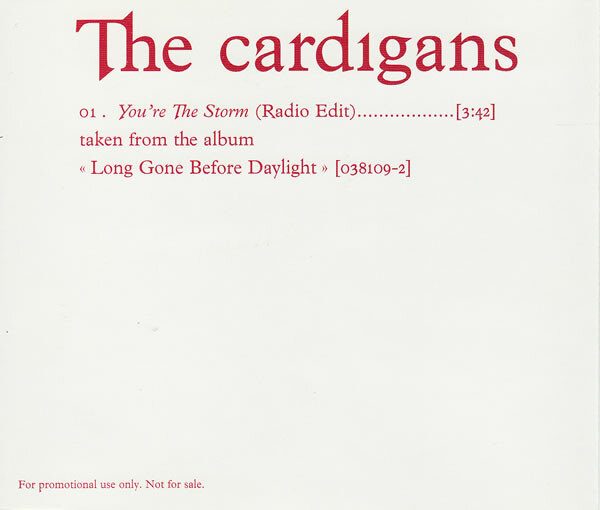 The Cardigans - You're The Storm