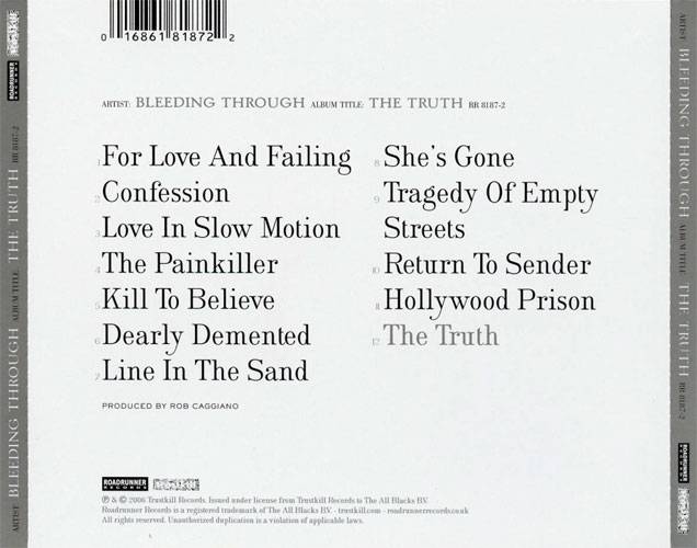 Bleeding Through - For Love And Failing