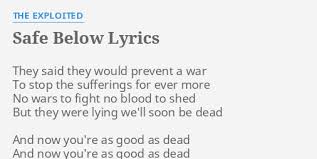 The Exploited - Safe Below