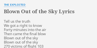 The Exploited - Blown out of the Sky
