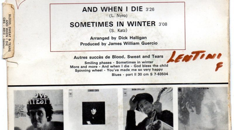 Blood, Sweat & Tears - Sometimes In Winter