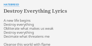 Hatebreed - Destroy Everything