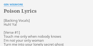 Gin Wigmore - Poison
