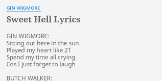 Gin Wigmore - Sweet Hell