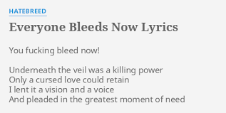 Hatebreed - Everyone Bleeds Now