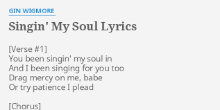 Gin Wigmore - Singin' My Soul