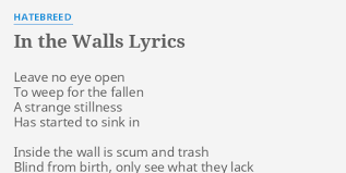 Hatebreed - In the Walls