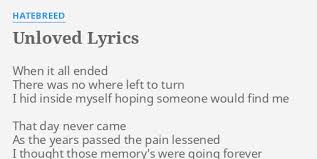 Hatebreed - Unloved