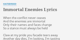 Hatebreed - Immortal Enemies