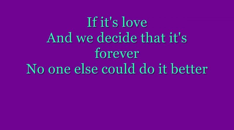 Train - If It's Love