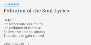 Hatebreed - Pollution Of The Soul