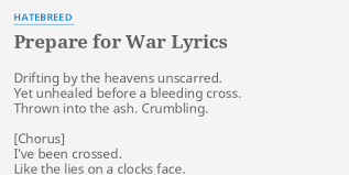 Hatebreed - Prepare For War