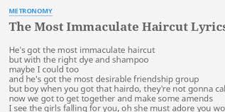 Metronomy - The Most Immaculate Haircut