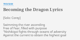Trivium - Becoming the Dragon