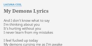 Lacuna Coil - My Demons