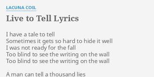 Lacuna Coil - Live to Tell