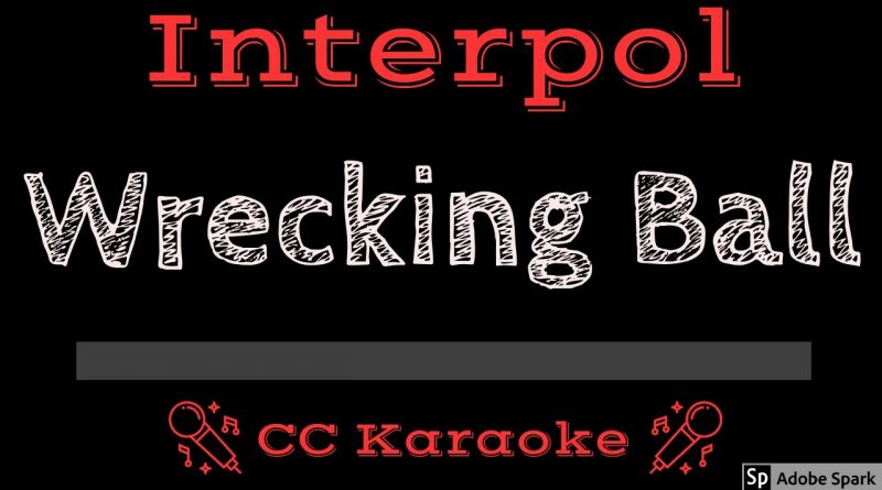 Interpol - Wrecking Ball