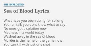 The Exploited - Sea Of Blood