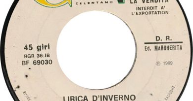 Adriano Celentano - Lirica D'inverno