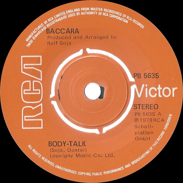 Baccara - Body Talk