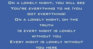A Rocket To The Moon - On A Lonely Night