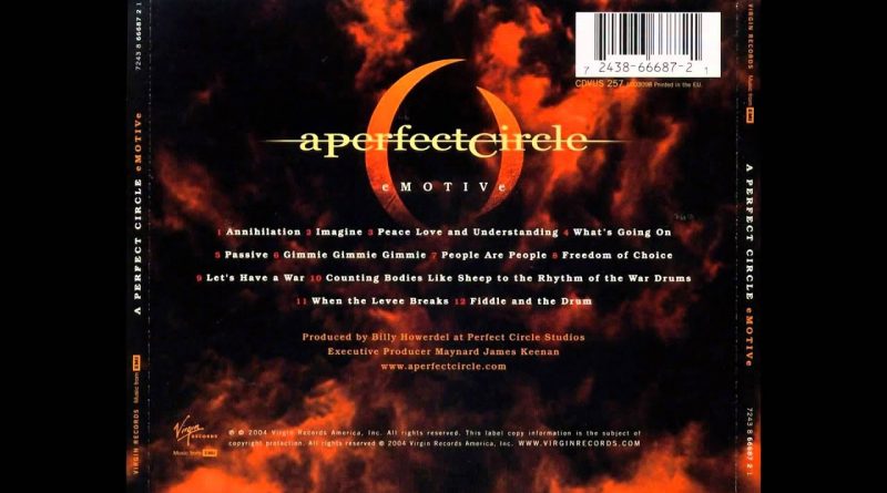 A Perfect Circle - Peace Love And Understanding
