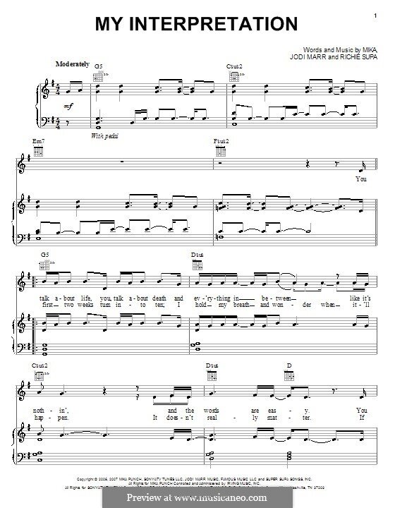 Mika - My Interpretation