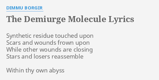 Dimmu Borgir - The Demiurge Molecule