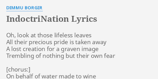 Dimmu Borgir - Indoctrination