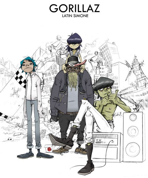 Gorillaz - Latin Simone