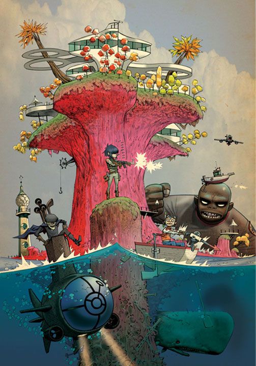 Gorillaz - Plastic Beach