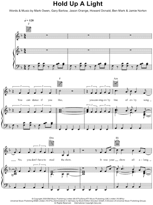 Take That - Hold Up A Light