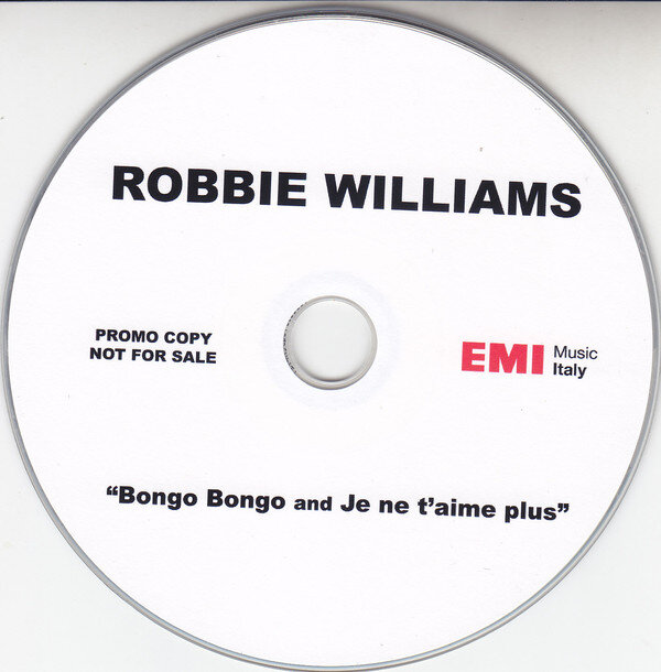 Robbie Williams - BONGO BONG And Je Ne T'Aime Plus