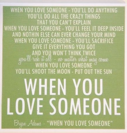 Bryan Adams - When You Love Someone