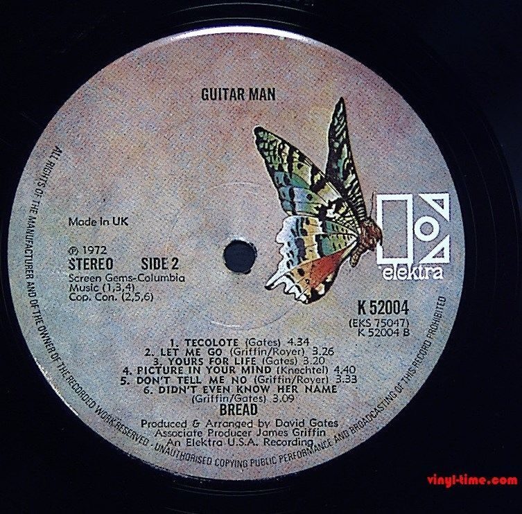 Bread - The Guitar Man