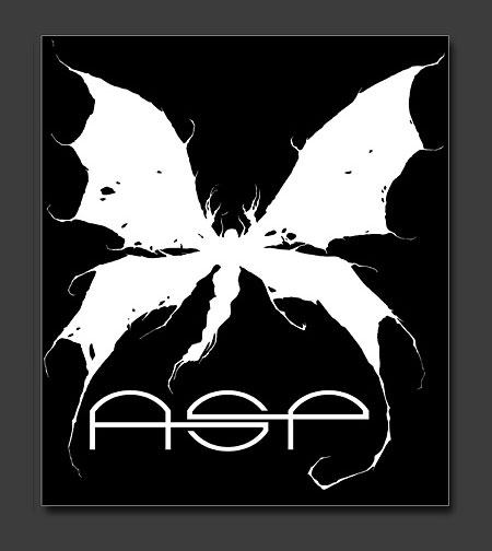 Asp - Schwarzer Schmetterling