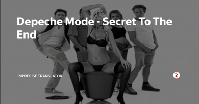 Depeche Mode - Secret To The End