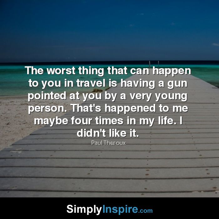 A — Worst Thing That Can Happen