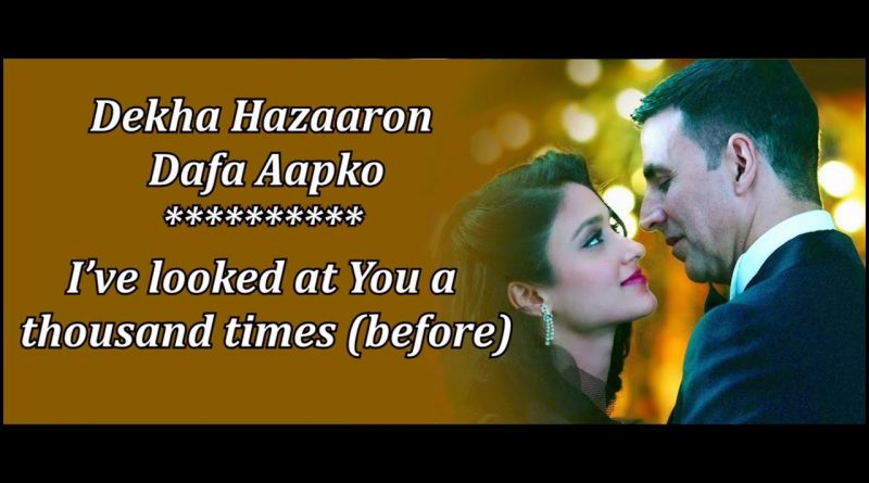Arijit Singh - Dekha Hazaro Dafaa